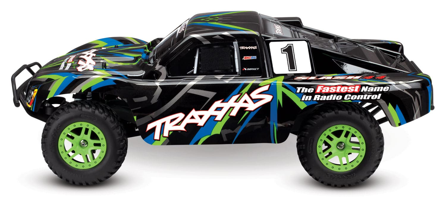 2018 Traxxas Slash 4x4 Brushed - Side