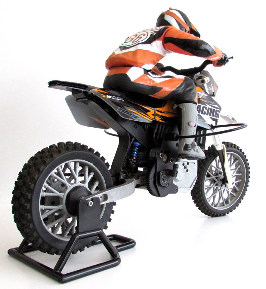 AR Racing AR-3D Dirt Bike - Rear