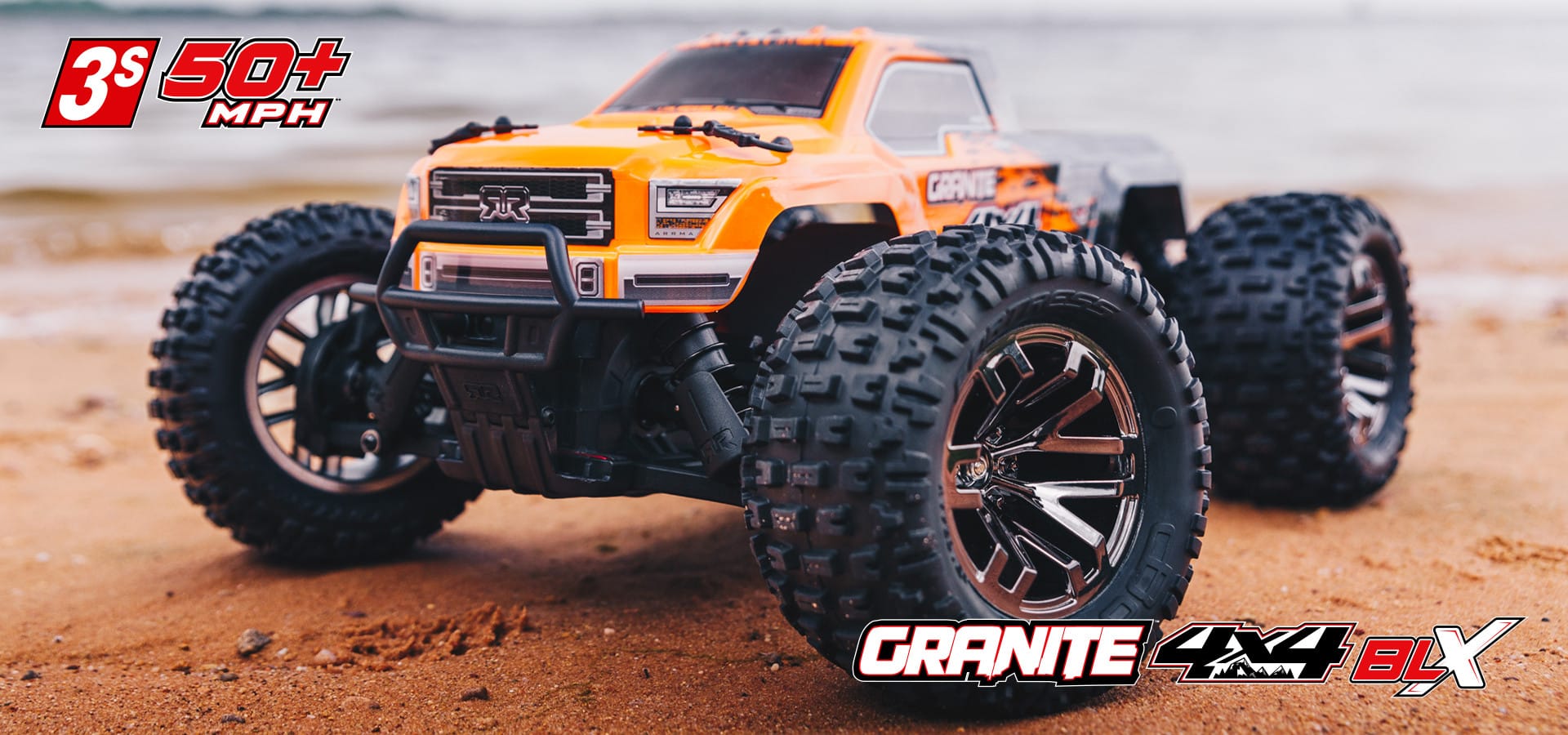 ARRMA Granite 4x4 3S BLX RC Monster Truck - Outdoors