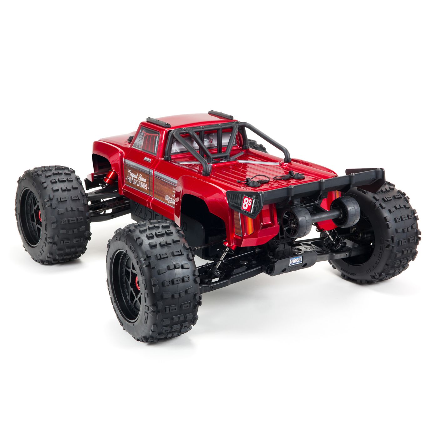 ARRMA Outcast Fifth-scale 8S Stunt Truck - Rear