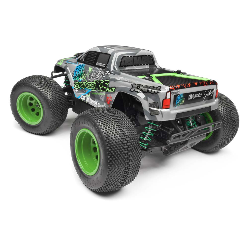 HPI XS Flux Monster Truck - VGJR - Rear