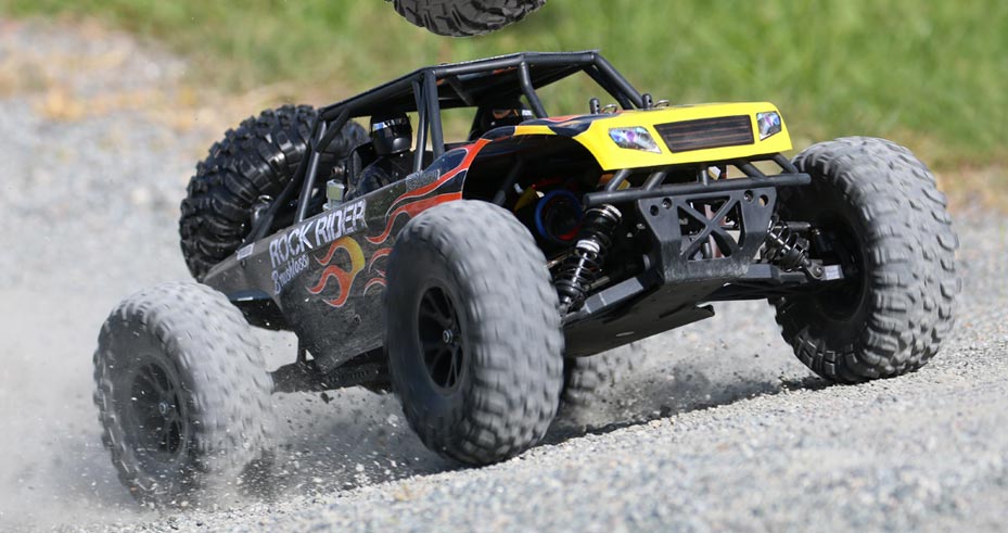 Helion Rock Rider Brushless - Action