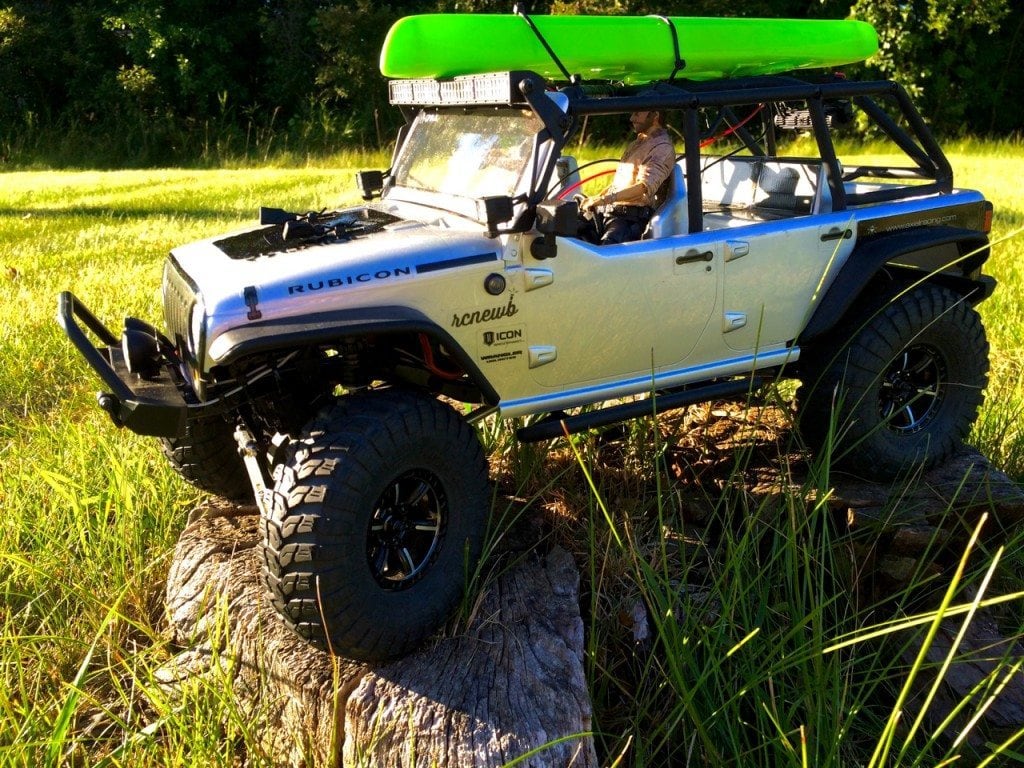 Jeep Wrangler Unlimited Rubicon on the trail