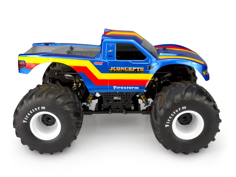 JConcepts 2010 Ford F-150 Raptor Monster Truck Body - Side