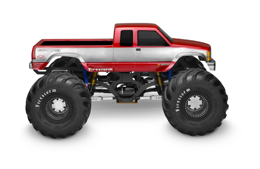 JConcepts Chevrolet Silverado Monster Truck - Side