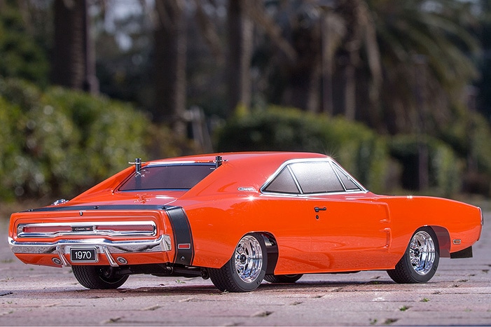 Kyosho Fazer Mk2 1970 Dodge Charger - Rear