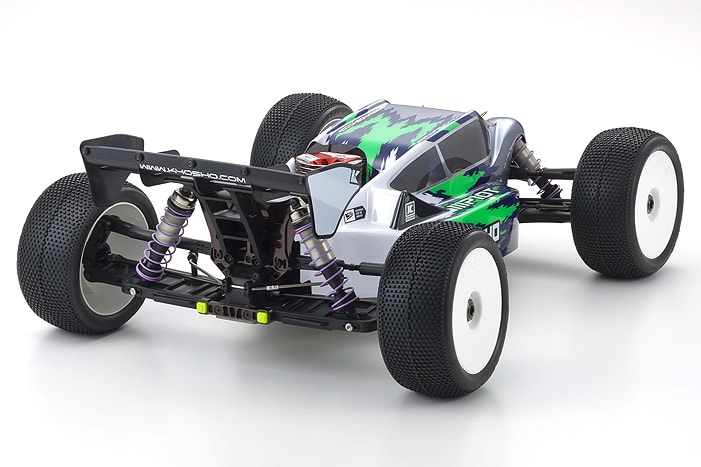 Kyosho MP10T Nitro-powered Truggy Kit - REar