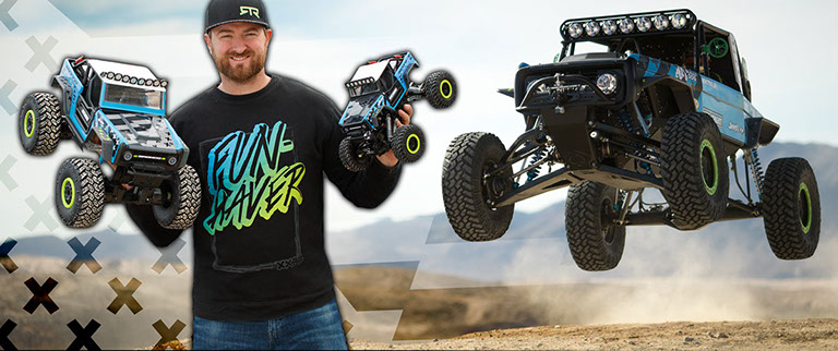 New Bright Vaughn Gitten Jr Brocky Rock Crawler