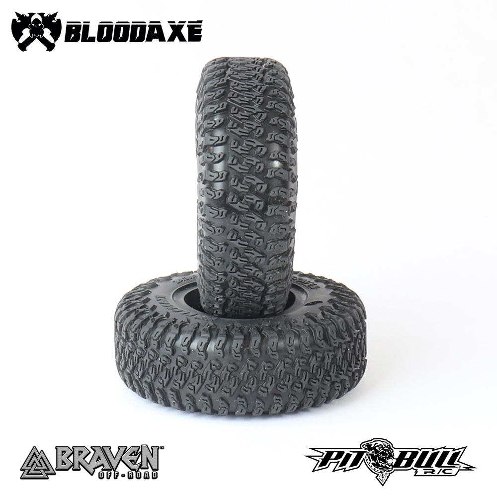 Pitbull RC Braven Bloodaxe Crawler Tires - Detail