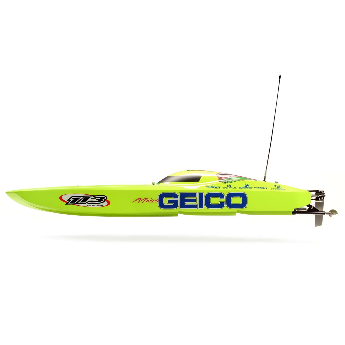 Pro Boat Mis Geico Twin Zelos - Side