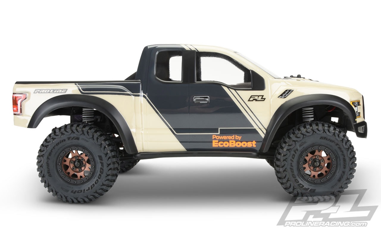 Pro-Line 2017 Ford F-150 Raptor Crawler Body - Side