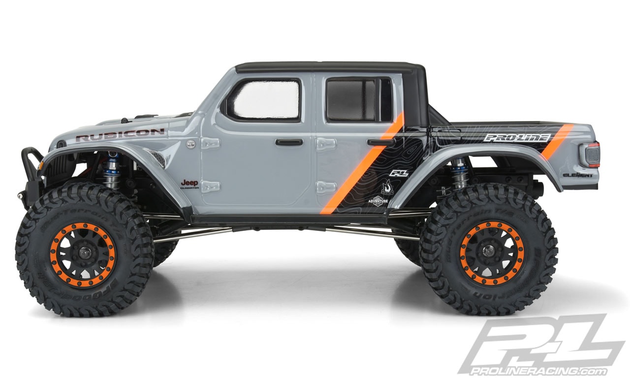 Pro-Line 2020 Jeep Gladiator RC Crawler Body - Side