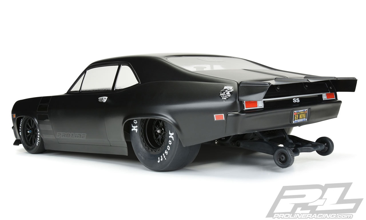 Pro-Line Chevy Nova Drag Car Body - Rear