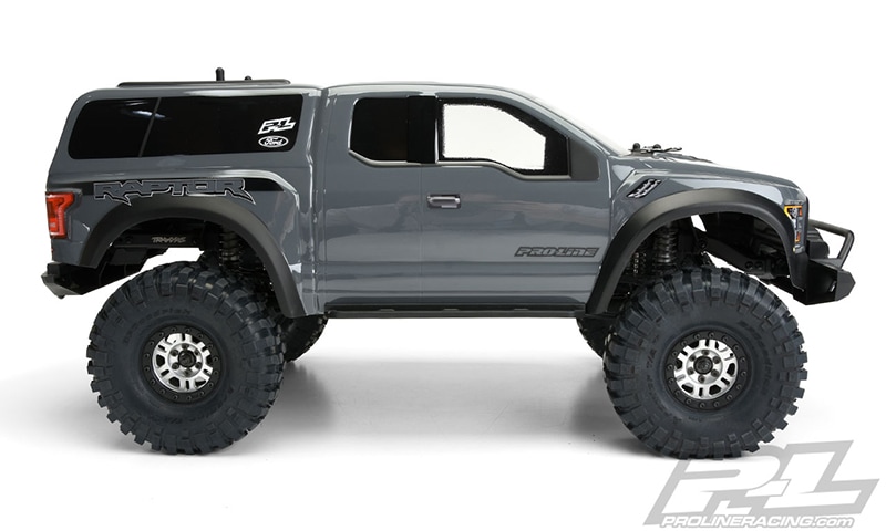 Pro-Line Ford F-150 Raptor Body for the Traxxas TRX-4 - Side