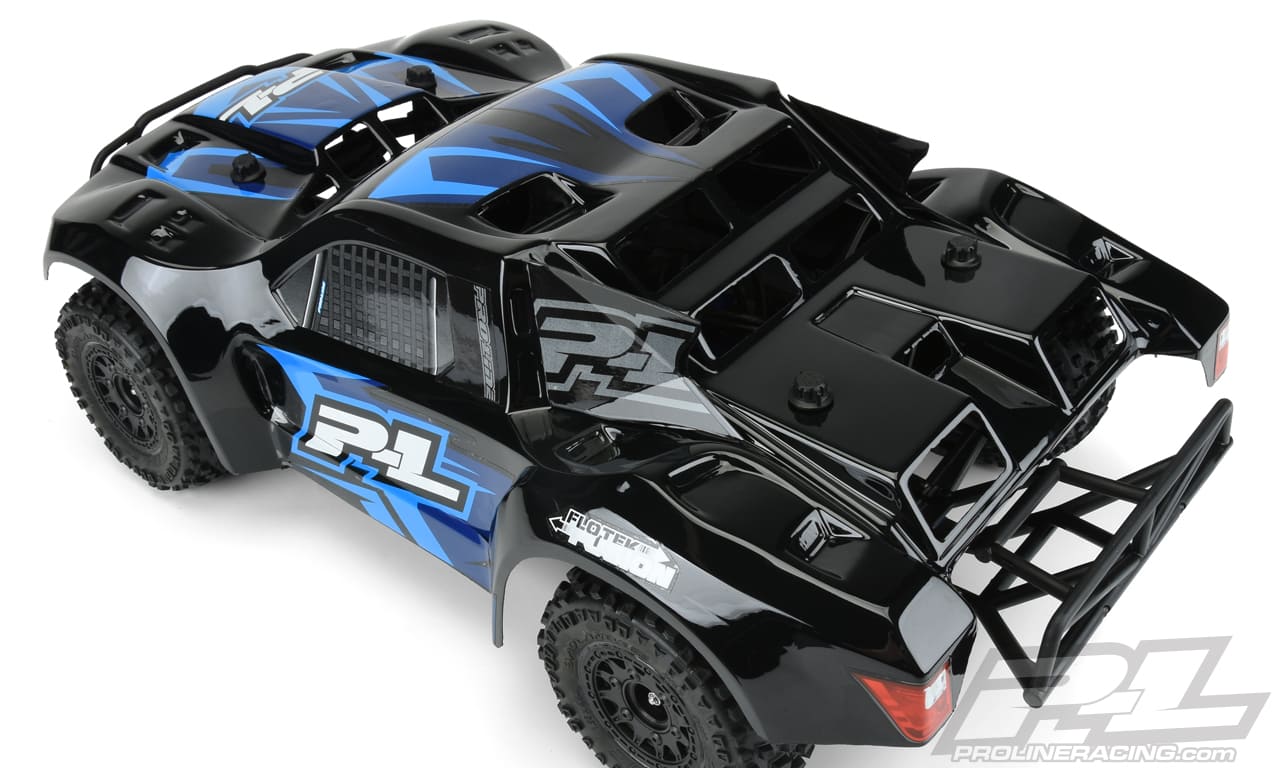 Pro-Line Pre-painted Pre-cut Flo-Tek Fusion SCT Body - Top Rear