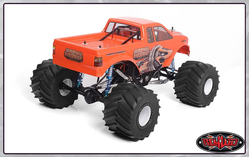 RC4WD Carbon Assault Monster Truck - Rear