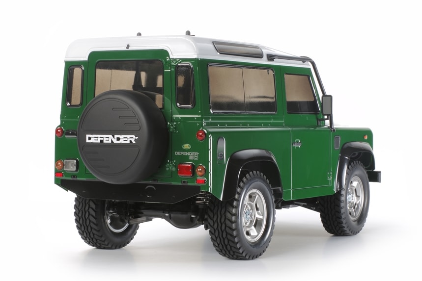 Tamiya Land Rover Defender 90 CC01 - Rear