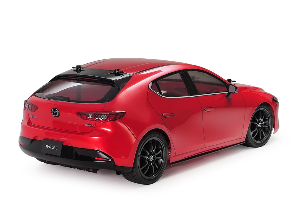 Tamiya Mazda 3 TT-02 - Rear