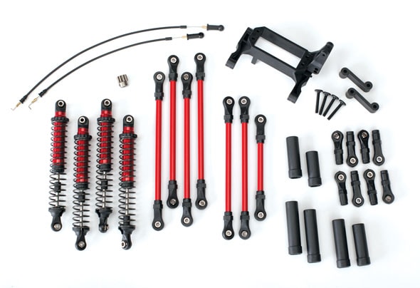 Traxxas TRX-4 Long Arm Lift Kit - Components