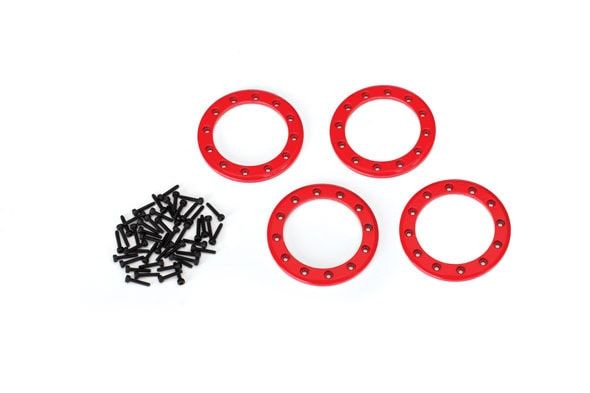 Traxxas TRX-4 Red Beadlock Rings