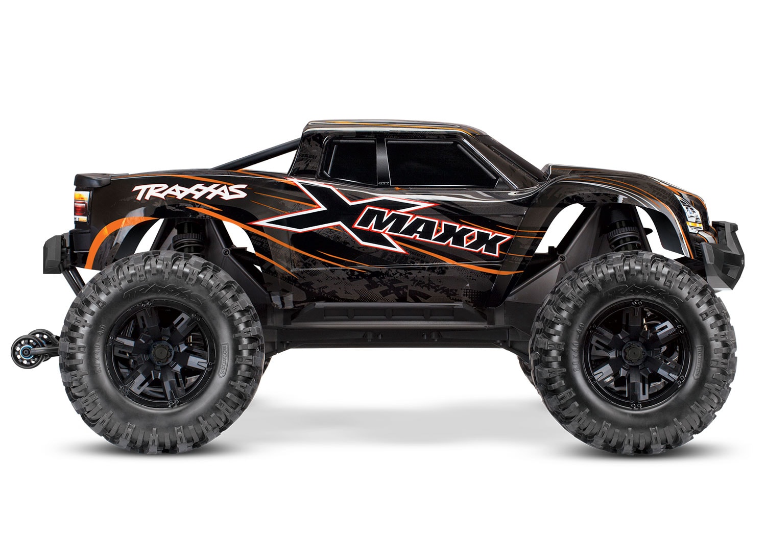 Traxxas X-Maxx Orange Edition - Side